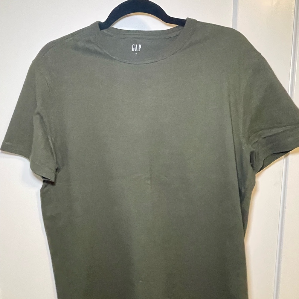GAP Men's Forest Green Short Sleeve Tee